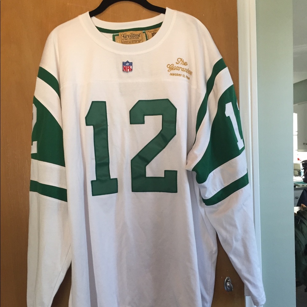 Authentic Joe Namath Jets jersey "The Guarantee"