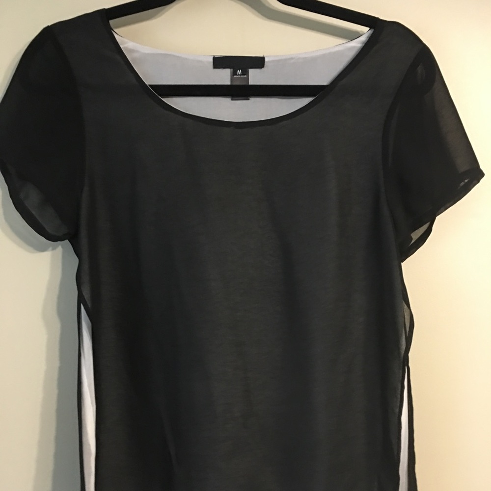 Black and white top