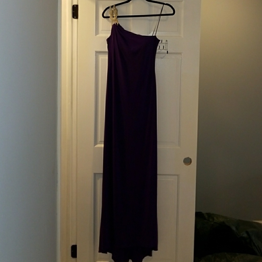 Purple Evening Gown