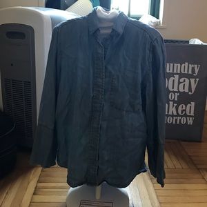 High low button down