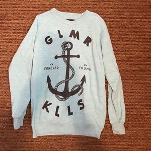 Glamour kills Sweatshirt Size Small