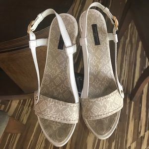 Louis Vuitton wedge Sandals