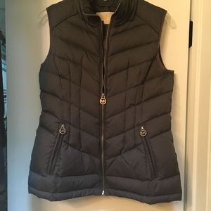 Michael Kors Gray Down Vest