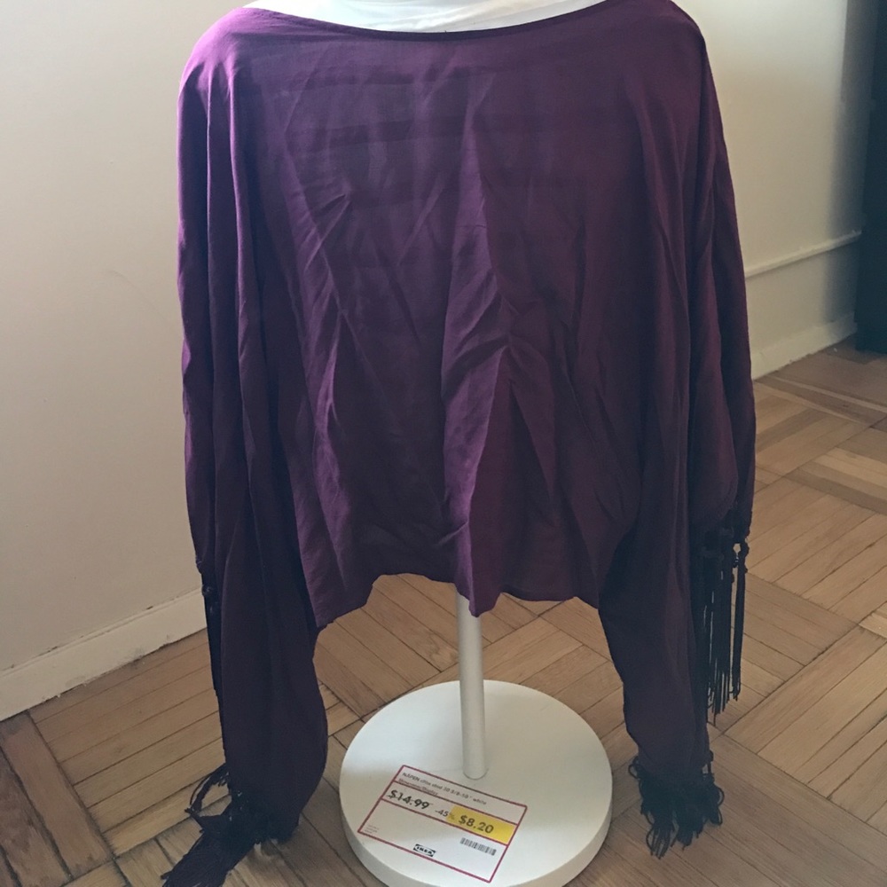 Open back blouse
