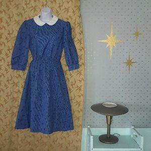 Sweet vintage 80's dress with roses! Sweet vintage 80's dress with roses!