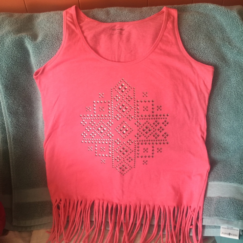 Tank top with bling ,