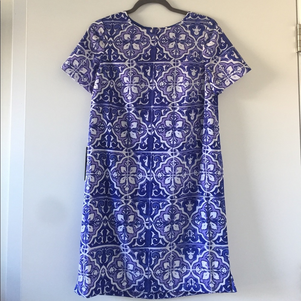 New with tags! Patterned shift dress