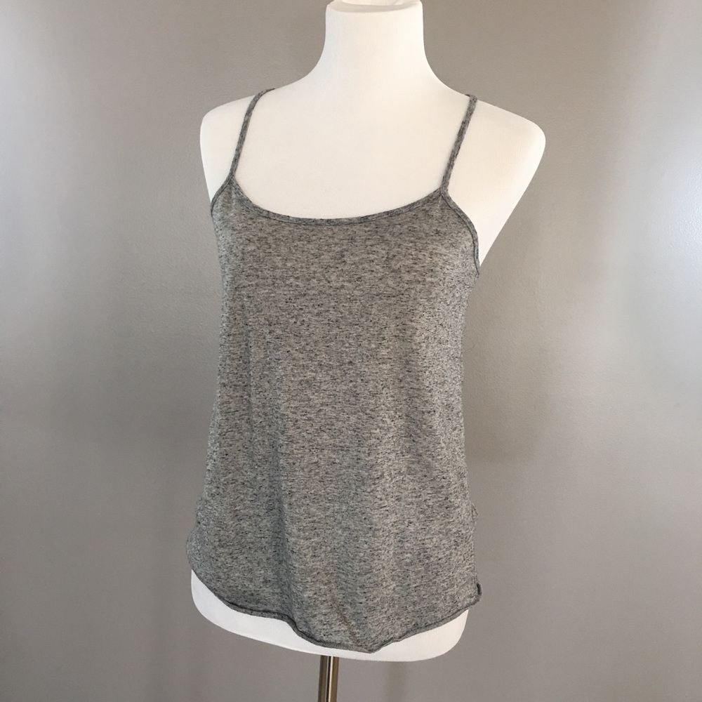 Gray Racerback Tank