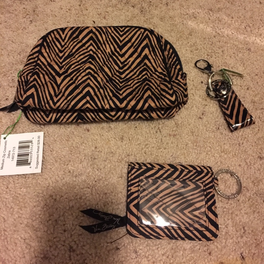 Vera Bradley Zebra Print Bundle
