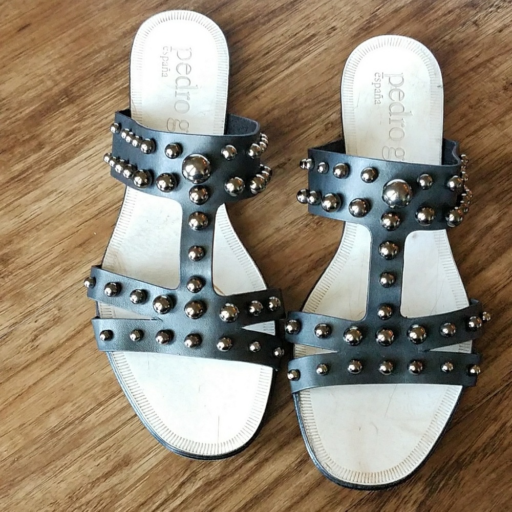 Pedro Garcia Studded Sandals