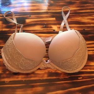 Victoria Secret Pink Shimmer Dream Angel Bra 34B