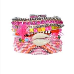 **AUTHENTIC** Hipanema Bracelet - Fluo Pink