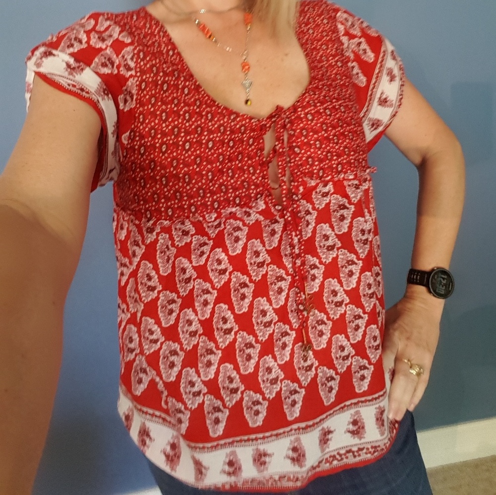 American Eagle Outfitters Boho top