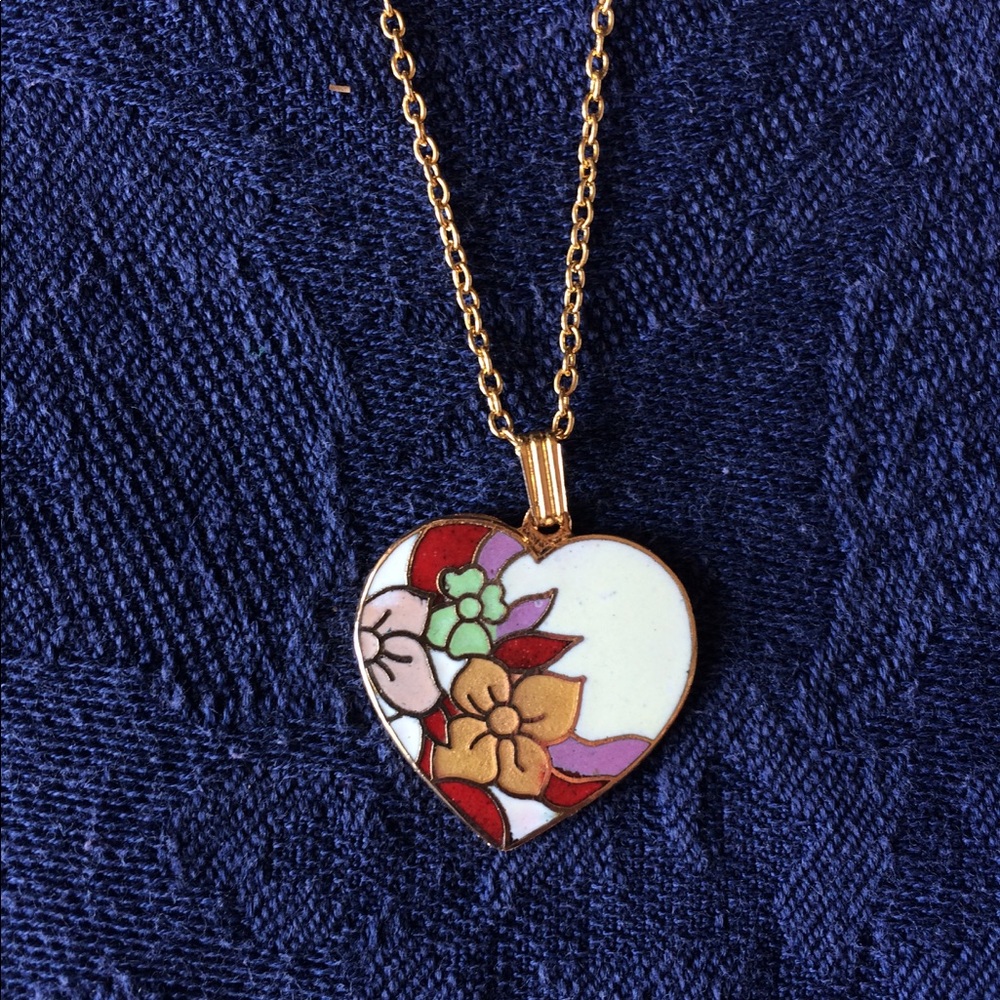 Vintage Heart Necklace