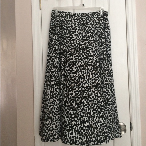 “Destiny” Women Maxi Skirt. Black/Cream. Size L - Picture 1 of 3