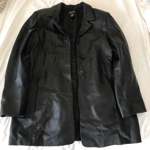 Genuine Black Leather Jacket