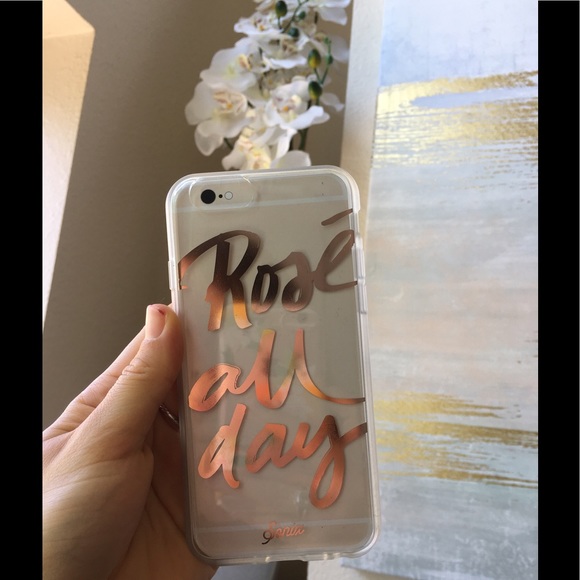 Sonix "rosé all day" iPhone 6/6s case - Picture 2 of 4