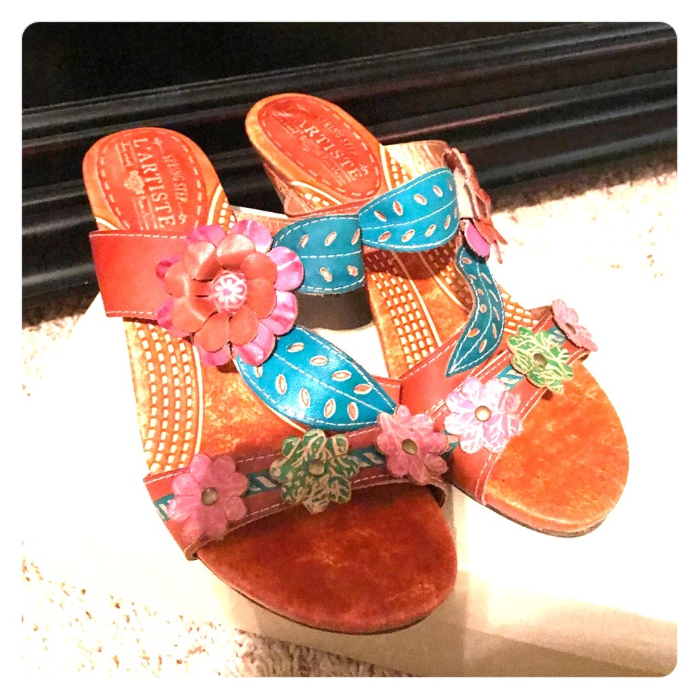 Spring step l'artiste lona camel 8.5