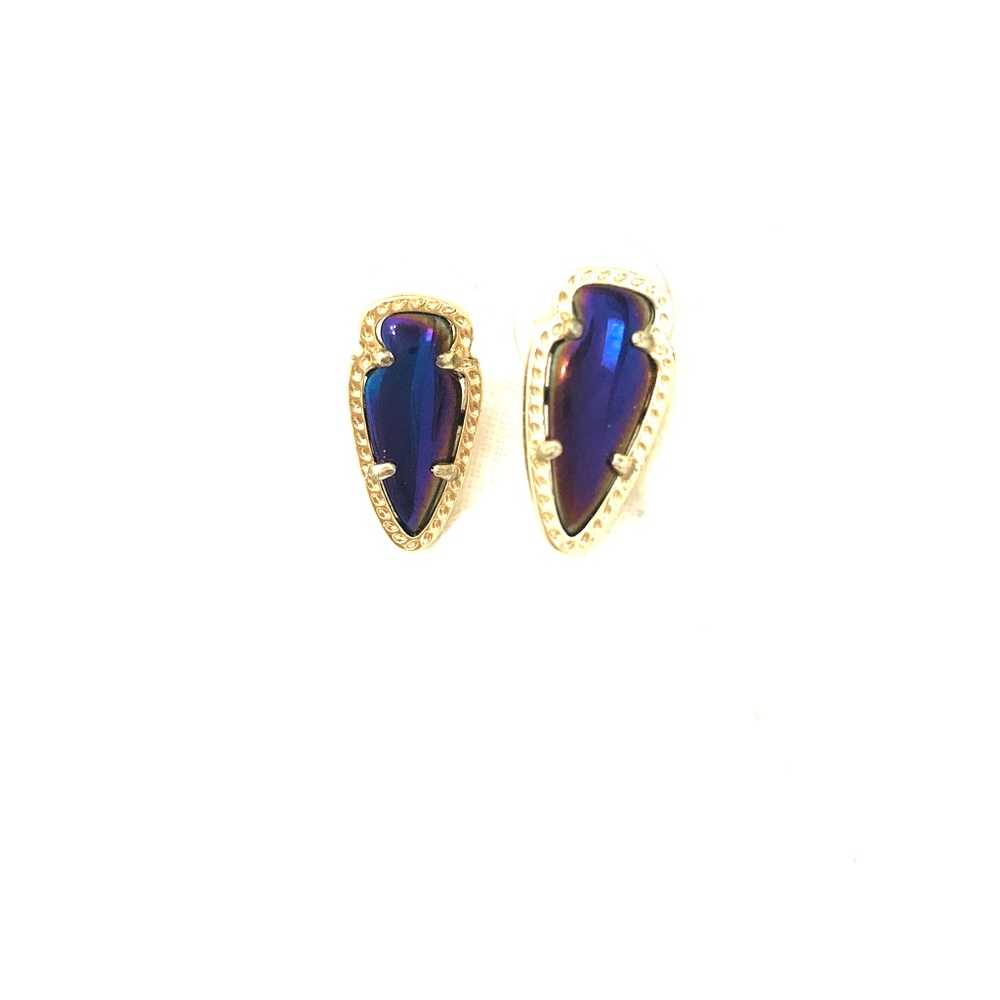 Kendra Scott Skylar Studs in Purple