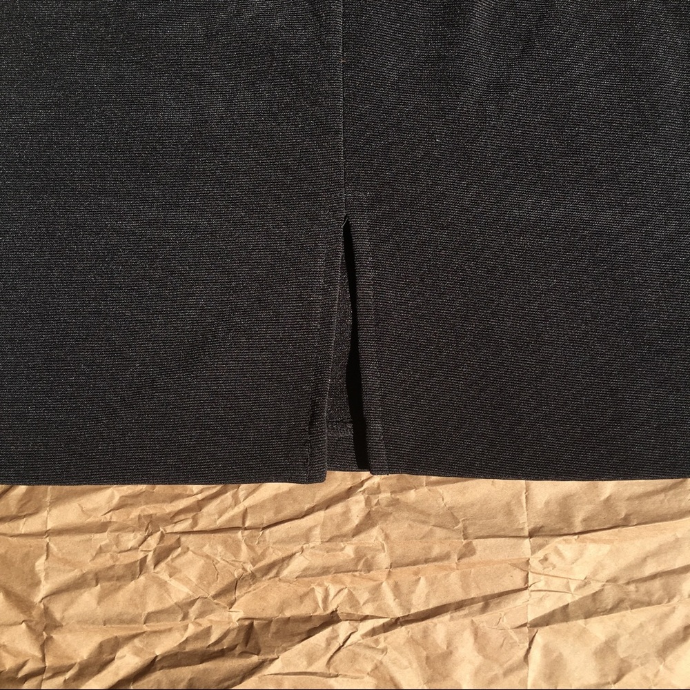 Above the Knee Scoop Neck Dress + Capped Sleeves - Picture 3 of 5