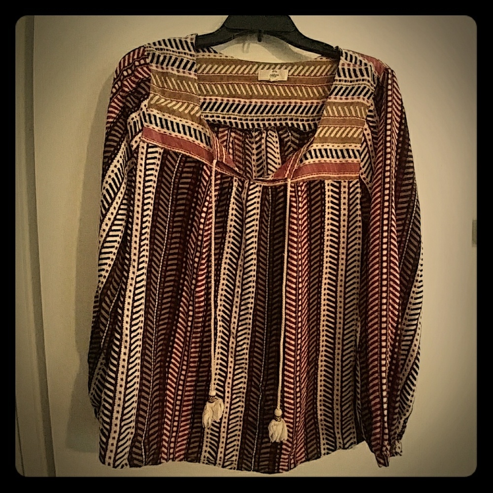 Fall colored blouse