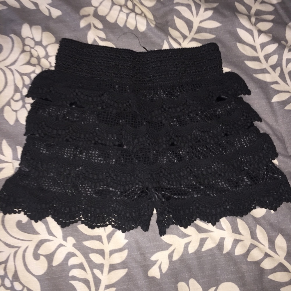 Lace shorts