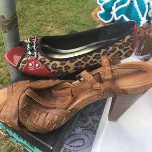 Size 9 heels $10 for both