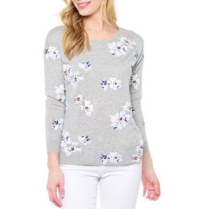 Joie painted flower sweater