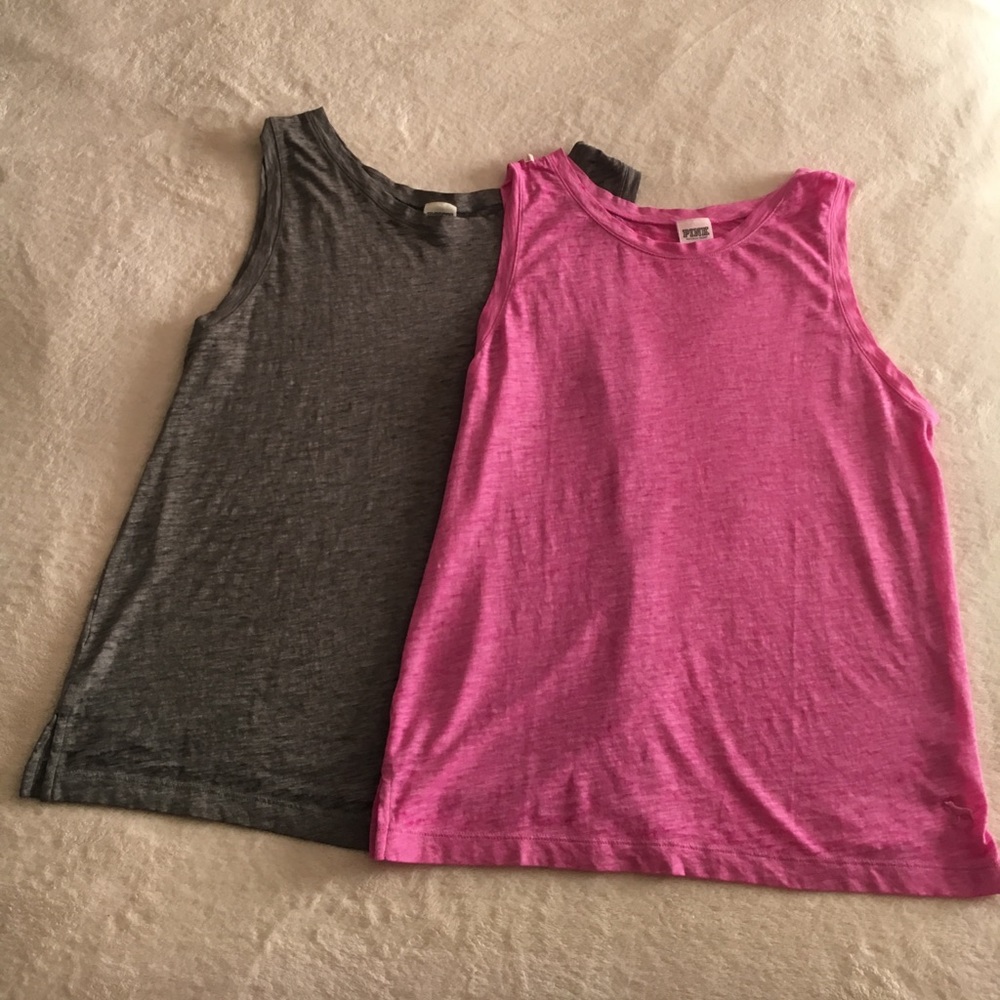 victoria's secret PINK tank tops