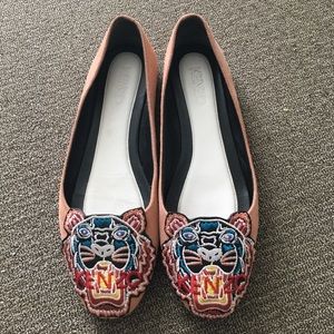 Kenzo tiger pink shoes