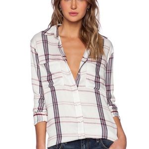 Lovers + Friends Plaid Button Up