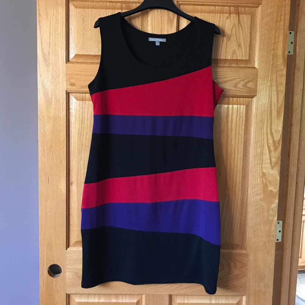 Beautiful Color Block Dress from NY Collection