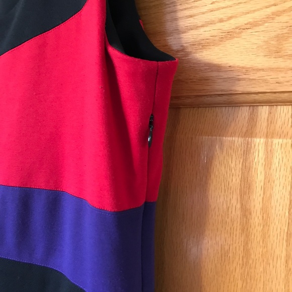 Beautiful Color Block Dress from NY Collection - Picture 3 of 7