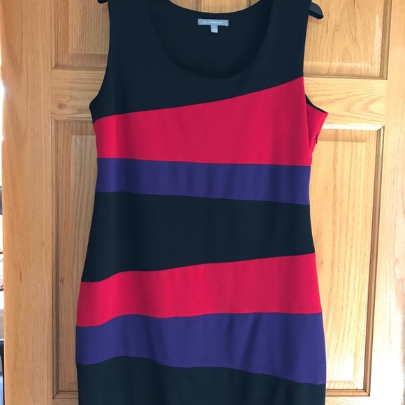 Beautiful Color Block Dress from NY Collection - Picture 4 of 7