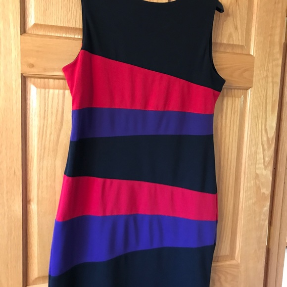 Beautiful Color Block Dress from NY Collection - Picture 5 of 7