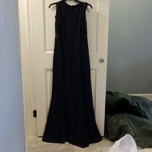 Navy Blue Gown