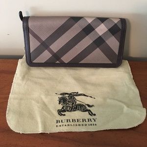 Authentic Burberry Clutch Wallet