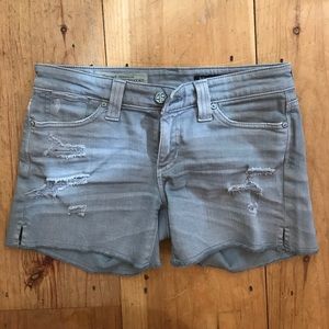 AG Adriano goldschmied grey shorts