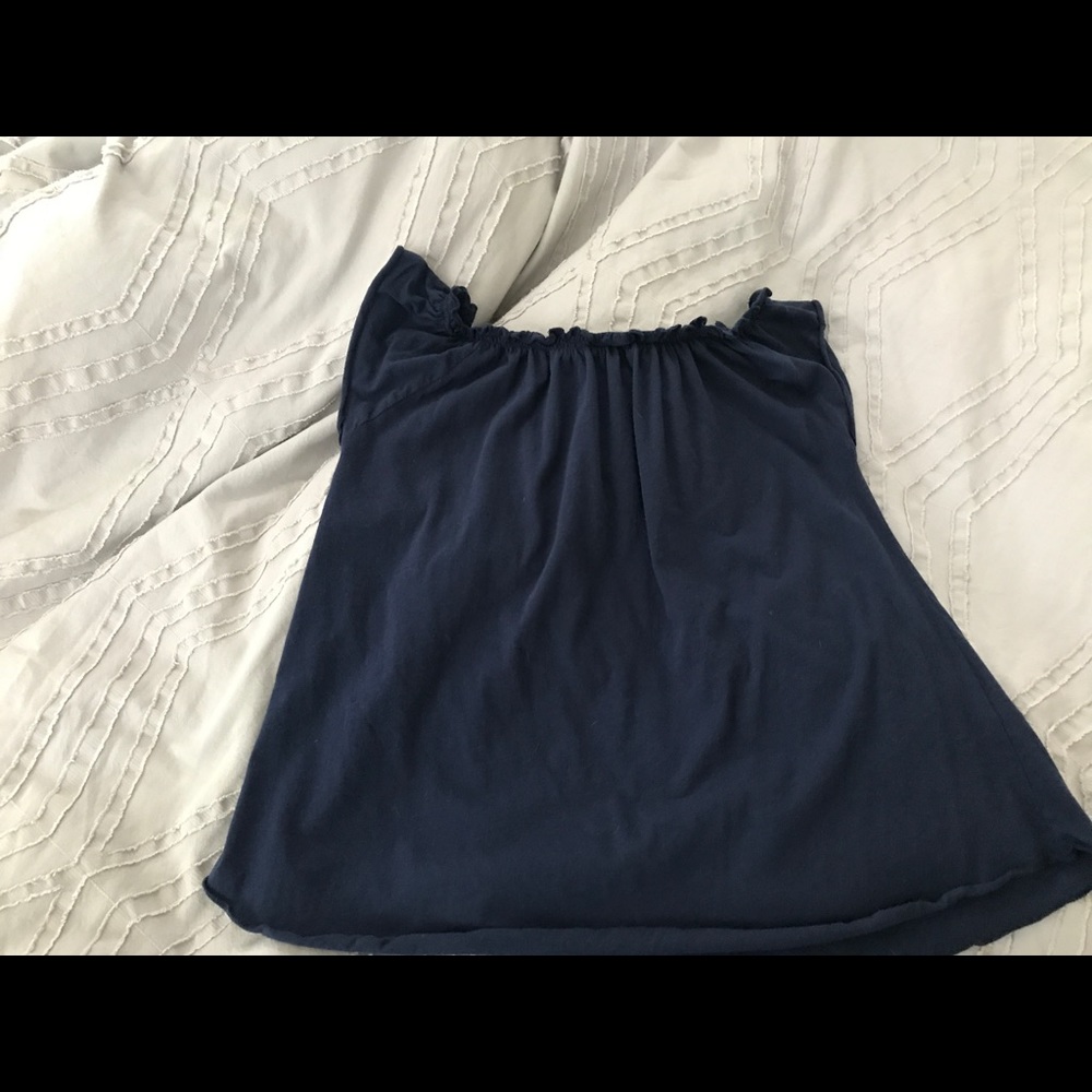 Chaser Brand Shirred Boho Tee