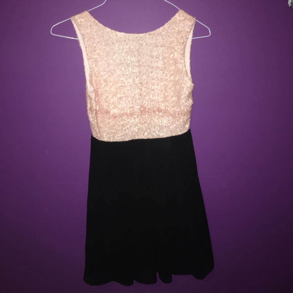 Pink Sequin Party Dress