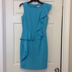 Calvin Klein Ruffle dress