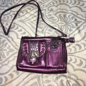 Authentic Purple Kathy Van Zeeland purse