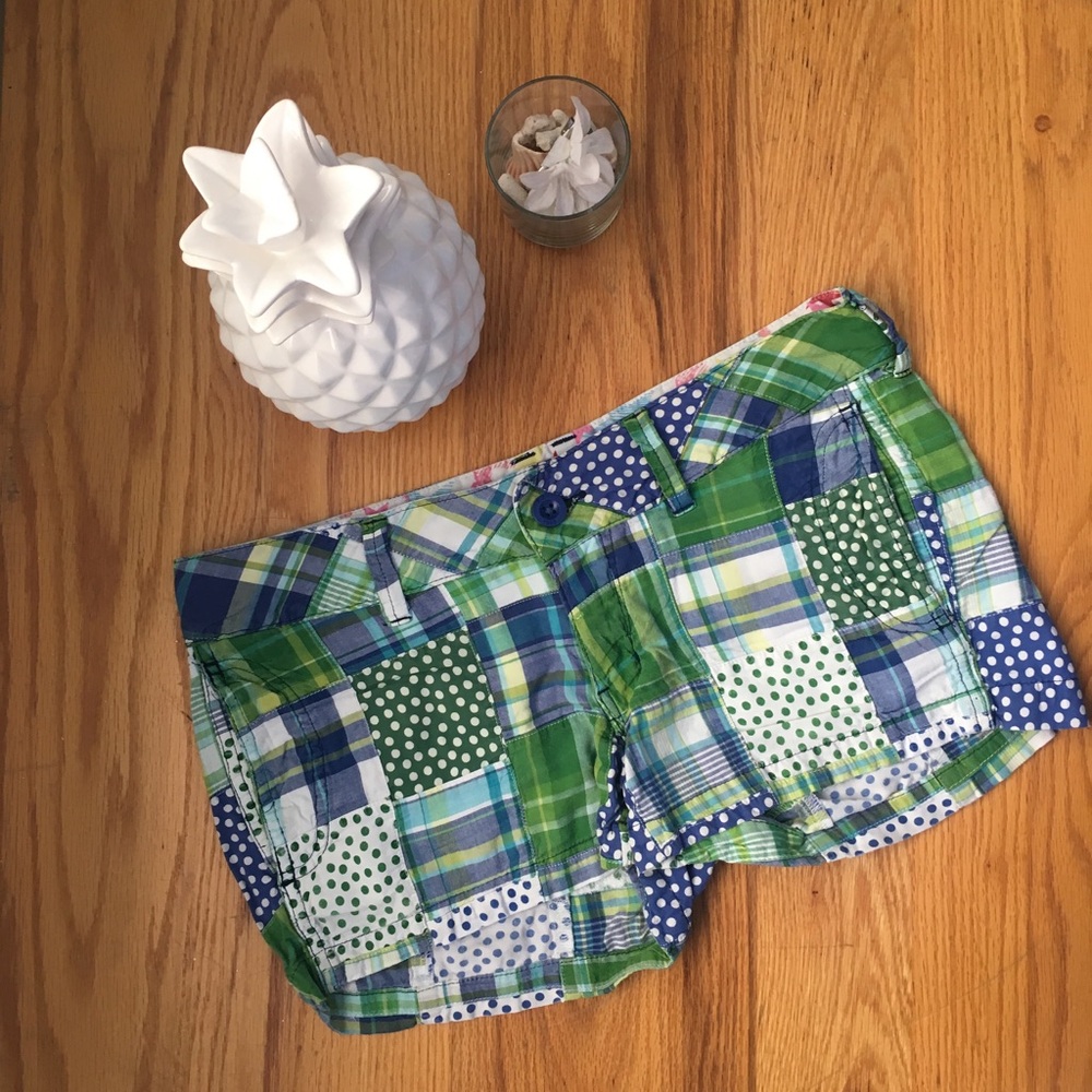 Plaid shorts