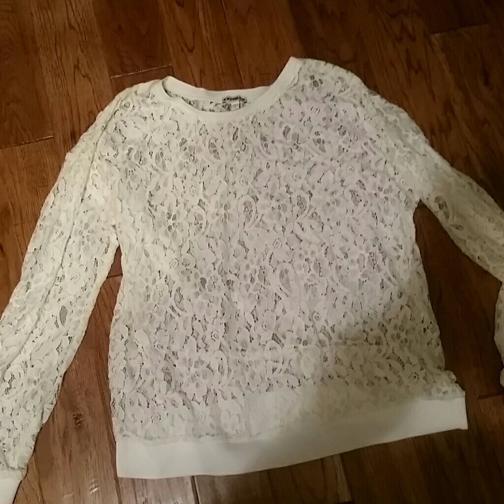 Express lace top