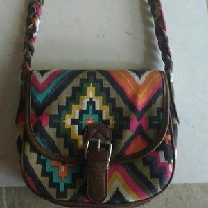 Beautiful Multicolored Crossbody Bag