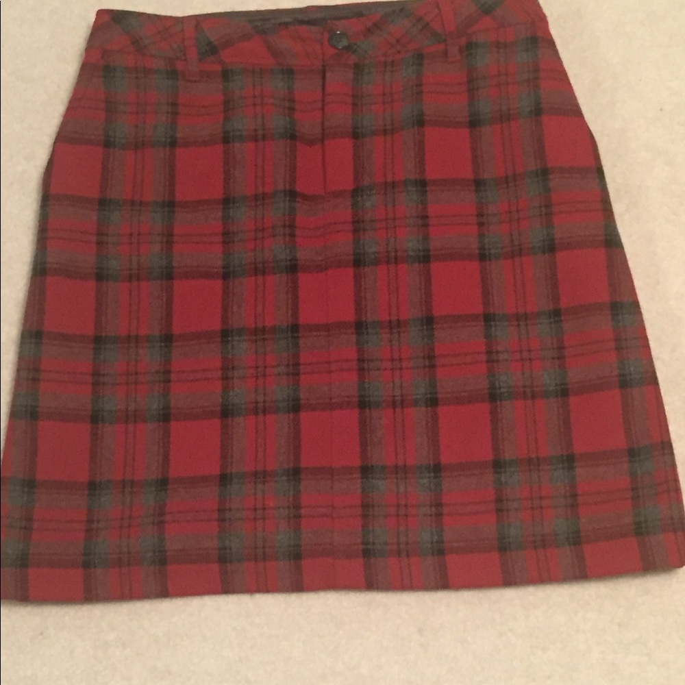 Plaid skirt