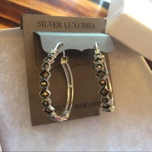 Silver Hoop Earrings