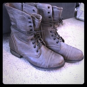 Steve Madden combat boots