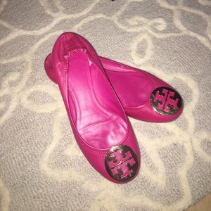 Fuchsia Tory Burch flats