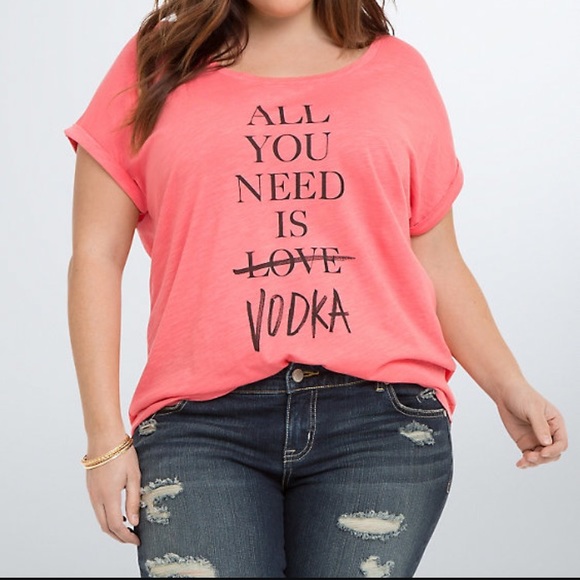 torrid Tops - Torrid all you need scoop tee